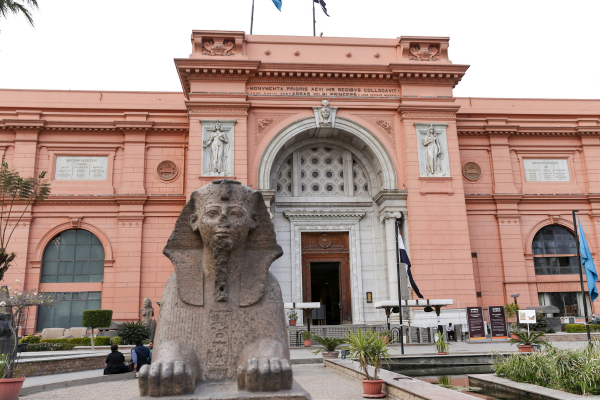 Egyptian Museum antiquities and pharaonic artifacts in Cairo