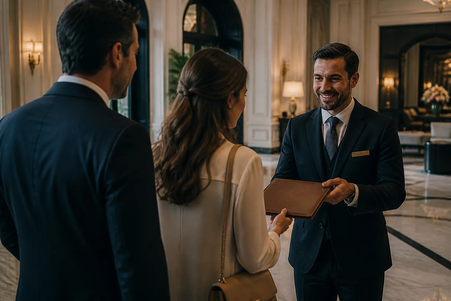 Luxury concierge handoff for travel designer clients