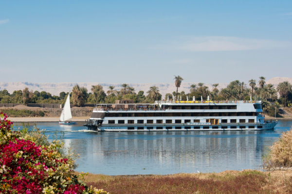 Luxury Nile cruise boat operated through Egypt DMC