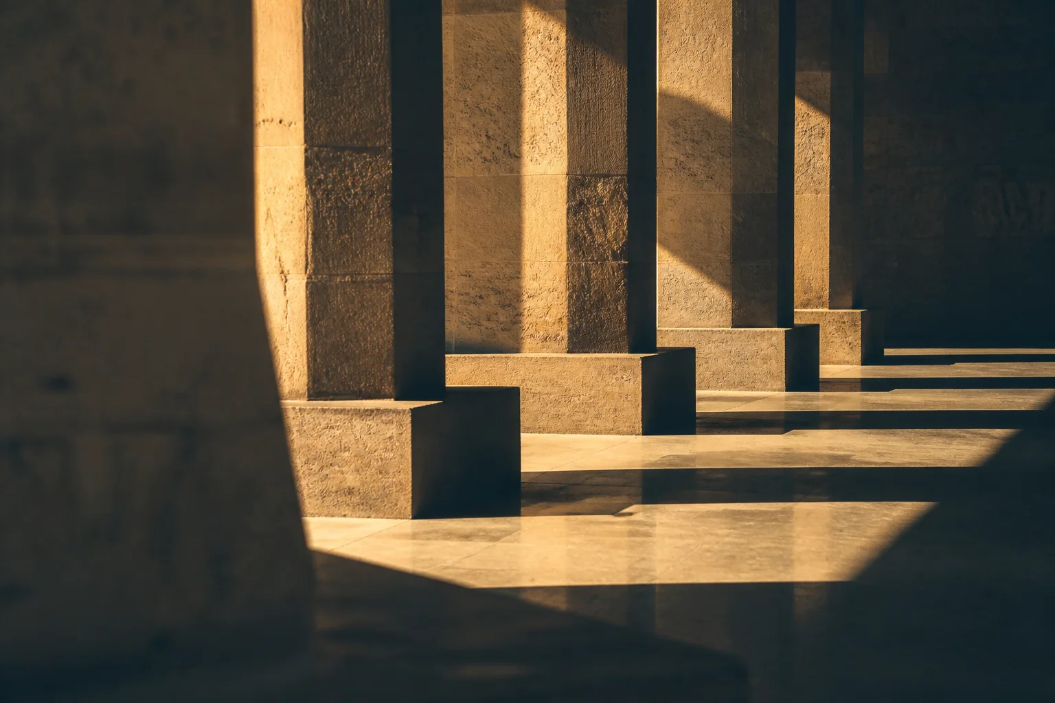 Karnak Temple hypostyle hall columns in Luxor, Egypt