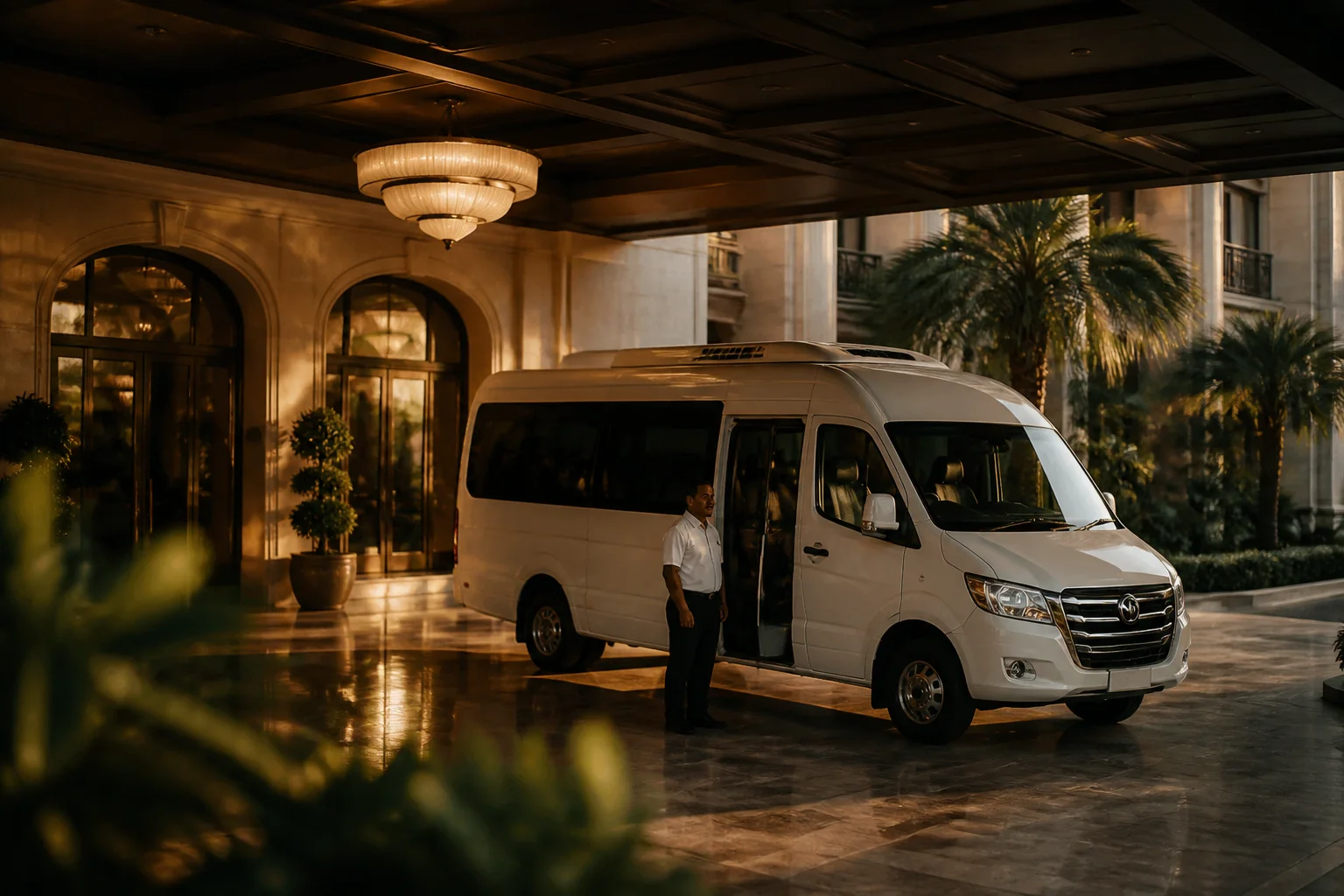 Egypt DMC airport transfers and ground transportation minibus